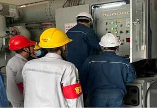 [图文]和田2×35万千瓦热电联产项目厂用电受电一次成功